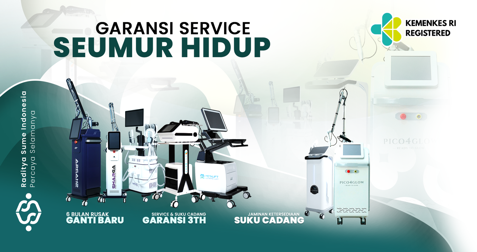 Alat Kecantikan Regis Kemenkes RI by Raditya Sume Indonesia