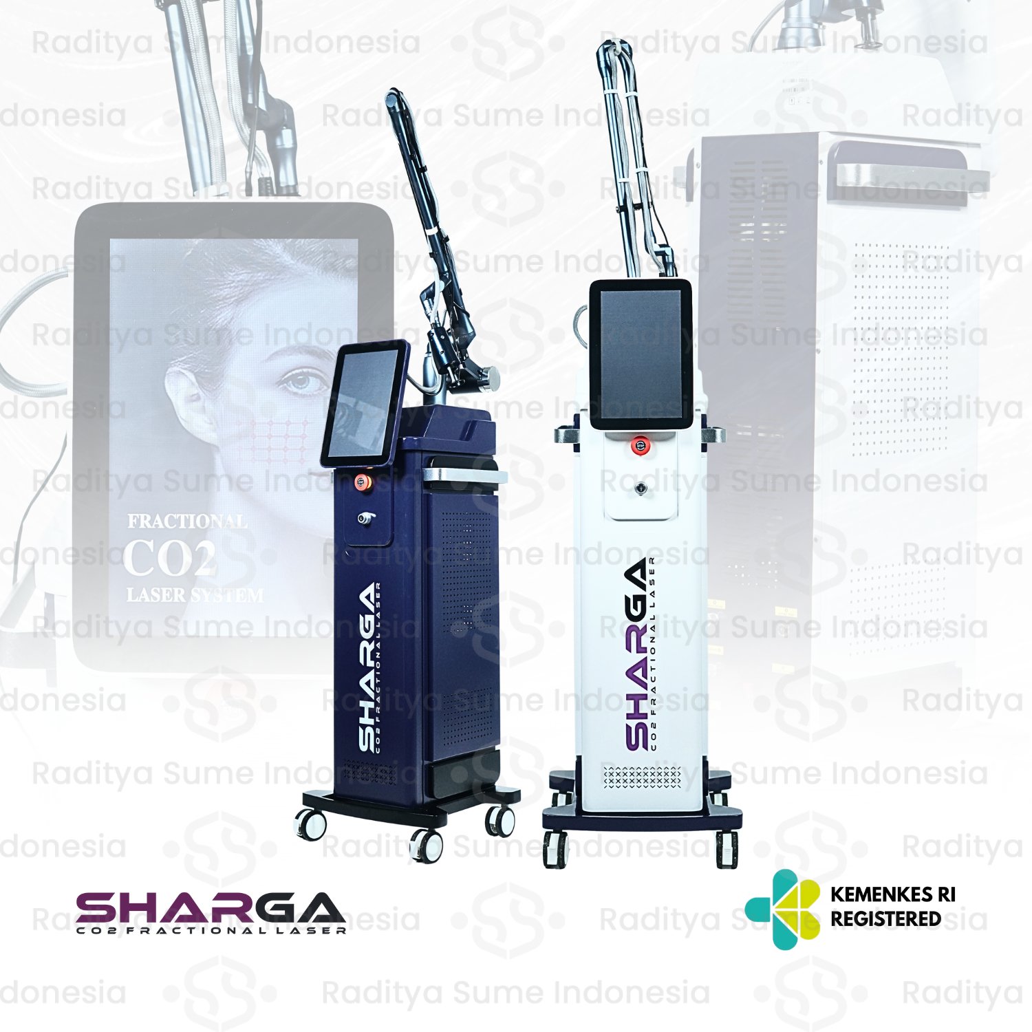 SHARGA CO2 Fractional Laser Glass Tube